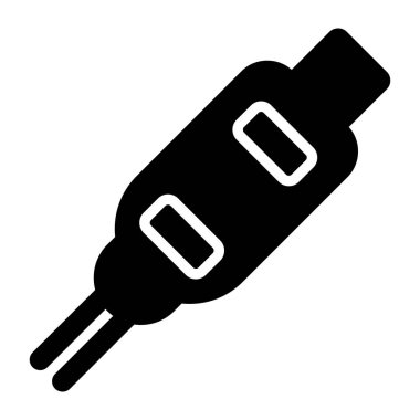 hdmi simgesi, web tasarımı için resimleme