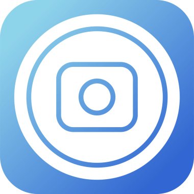 Kayıt düğmesi simgesi, vektör illüstrasyon tasarımı 