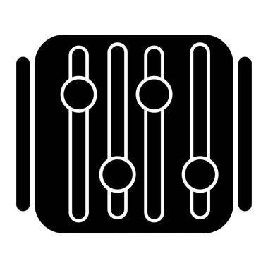 Kaydırma simgesi, beyaz arkaplanda izole edilmiş web simgesi 