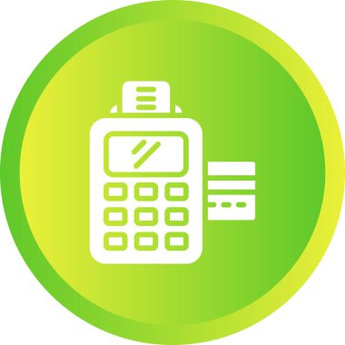 Manyetik Çizgili Okuyucu simgesinin vektör çizimi