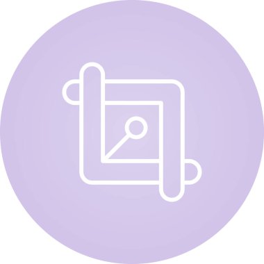 Ekin. Web simgesi basit illüstrasyon