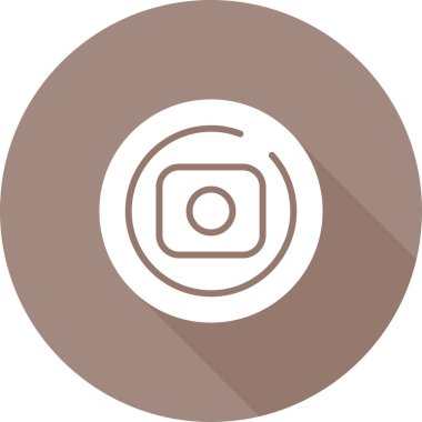 Web Simgesini Kaydet. Beyaz Arkaplanda İnce Doğrusal Tasarım