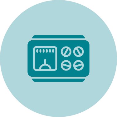 Voltaj Dengeleyici ağ ikonu vektör çizimi