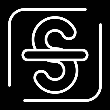 Grev Ağı simgesinin vektör illüstrasyonu 