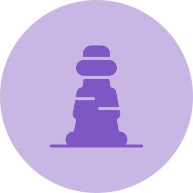 Kahve değirmeni kutsal kişilerin resmi, vektör çizim