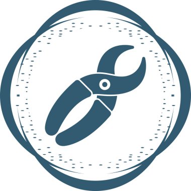 Uç Uç simgesinin vektör illüstrasyonu