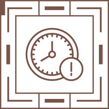 Anımsatıcının modern ünlem simgesi ile vektör illüstrasyonu