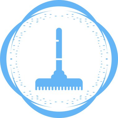 Tırmık ağ simgesinin vektör illüstrasyonu