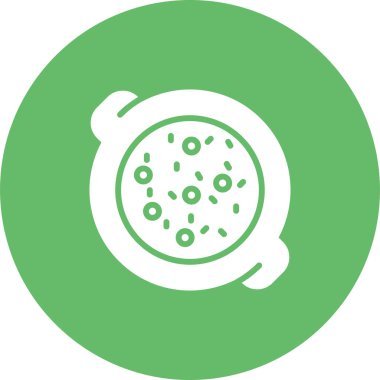 Güveç. Web simgesi basit illüstrasyon