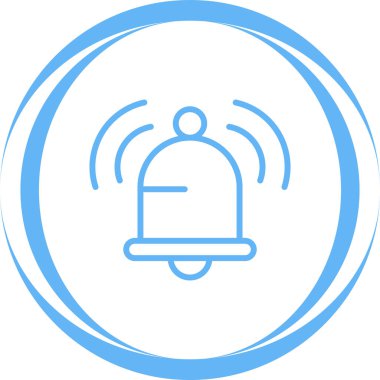 Çan simgesi web basit illüstrasyon