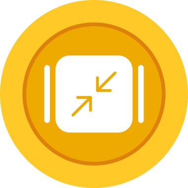 Web simgesi, vektör illüstrasyonunu yeniden boyutlandır     