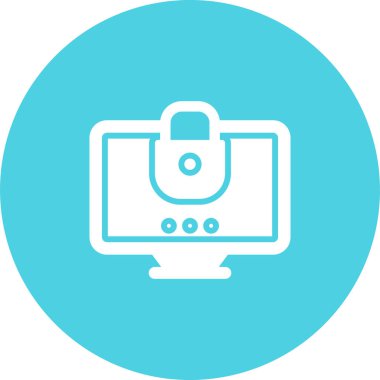 masaüstü web simgesi vektör çizimi