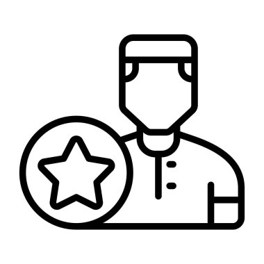 user icon, vector illustration simple design