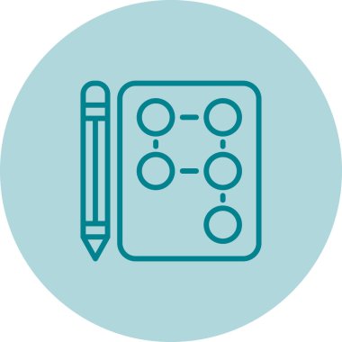 Design Sprint simgesinin vektör illüstrasyonu