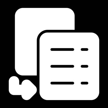 Simge vektör illüstrasyonunu kopyala 