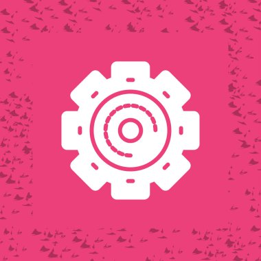 Teçhizat Web simgesi basit illüstrasyon