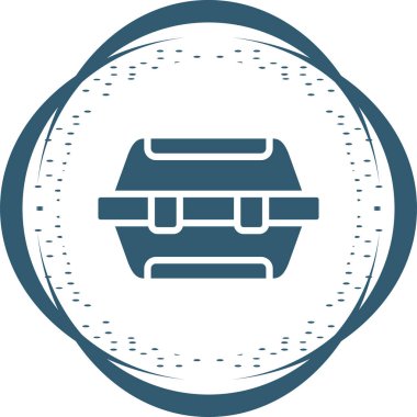 Alet çantası. Web simgesi basit tasarım 