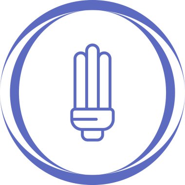 ampul simgesi modern basit illüstrasyon 