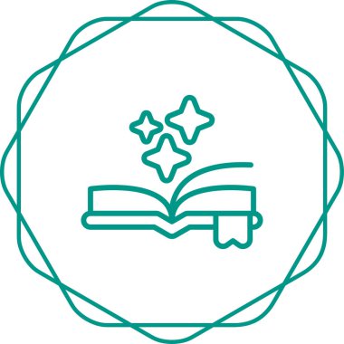 kitap web simgesi, vektör illüstrasyonu 