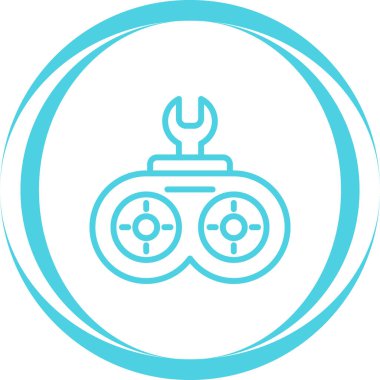 Web simgesi vektör illüstrasyonunu onar