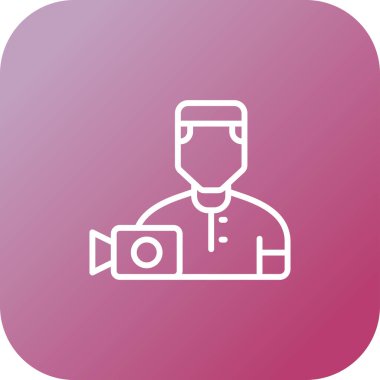 user icon, vector illustration simple design