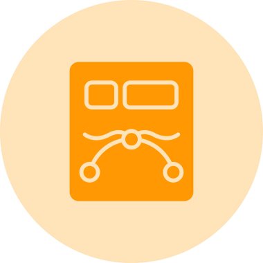 Vektör dosya simgesi çizimi 