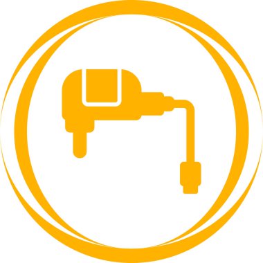 Aygıt web simgesi vektör illüstrasyonu