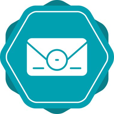 zarf simgesi, web basit illüstrasyon