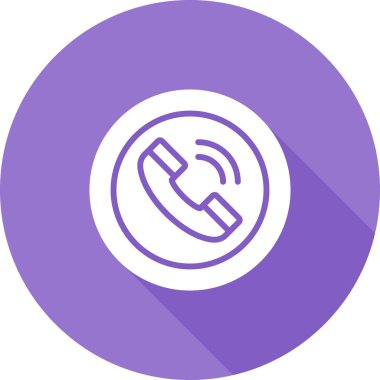 Telefon. Web simgesi basit tasarım 