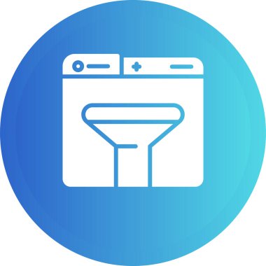 Huni ağ simgesi vektör illüstrasyonu 