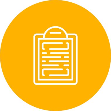 Pano simgesi, vektör illüstrasyonu basit tasarım