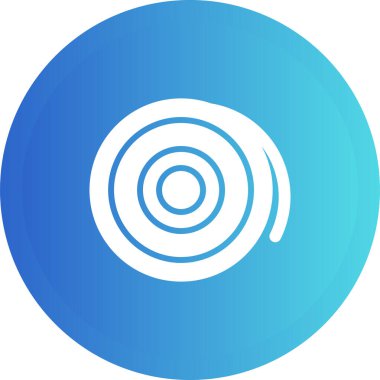 Elektrik Teybi ağ simgesi vektör illüstrasyonu