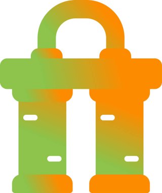 Su Filtresi ağ simgesi, basit vektör illüstrasyonu