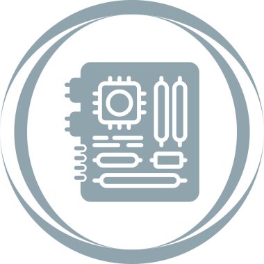 Ana kart web simgesi vektör illüstrasyonu