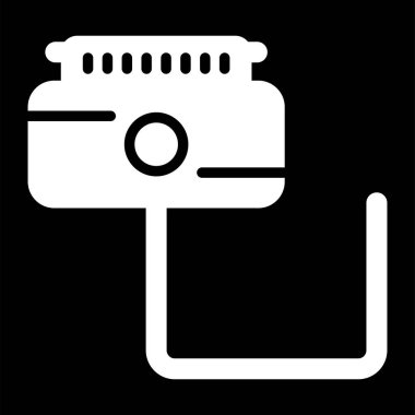 Fiş. Web basit illüstrasyonu