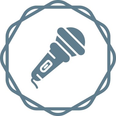 Mikrofon Simgesi, Kayıt Düğmesi, Kayıt İşareti, Vektör Resimleri 