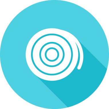 Elektrik Teybi ağ simgesi vektör illüstrasyonu