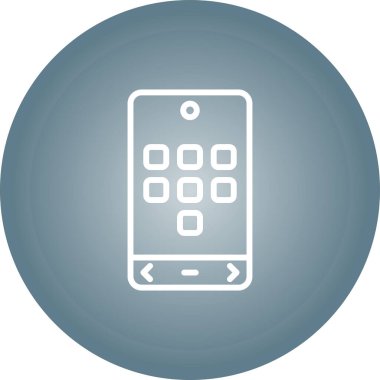 Simge Uygular. Uygulamalar Pictogram. Programlar İmza, Vektör İllüstrasyonu