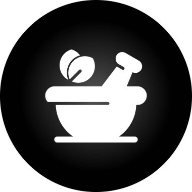 Bitkisel İlaç ikonu, Pestle ve havan topu