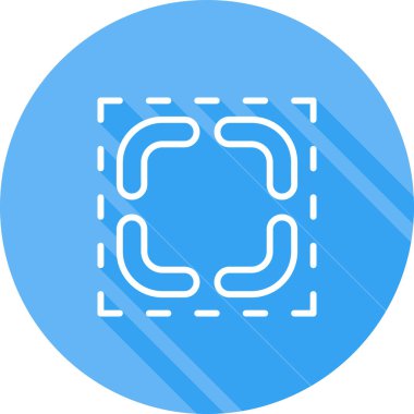 Büyütme Ağ simgesinin vektör illüstrasyonu