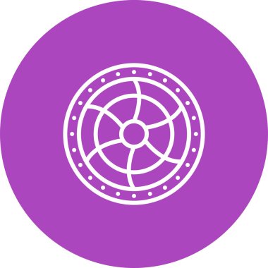 Daha serin ağ simgesi vektör illüstrasyonu