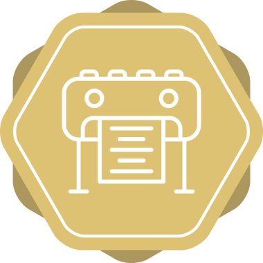 çerçeve simgesi web basit illüstrasyon