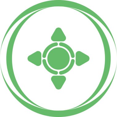 Beyaz arkaplanda izole edilmiş konum web simgesi 