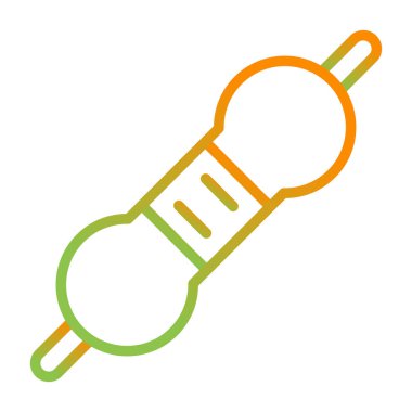 Direnç Ağı ikon vektör çizimi