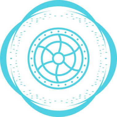 Daha serin ağ simgesi vektör illüstrasyonu