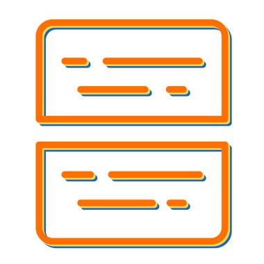 Belge Bölümü Web simgesi vektör illüstrasyonuName