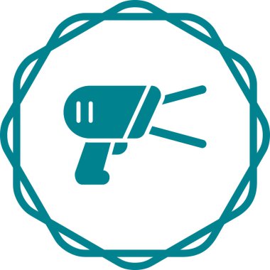 Barkod Tarayıcı simgesinin vektör çizimi 