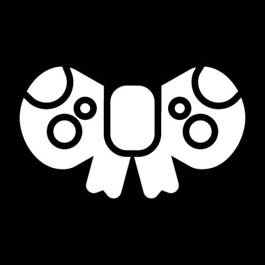 kurdeleli yay simgesi, web illüstrasyonu