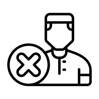 user icon, vector illustration simple design