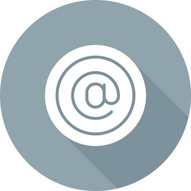 İşaret web simgesi, basit vektör illüstrasyonu